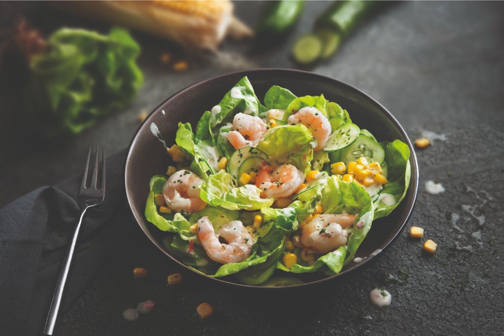 S_Shrimp & Buterhead Lettuce Salad