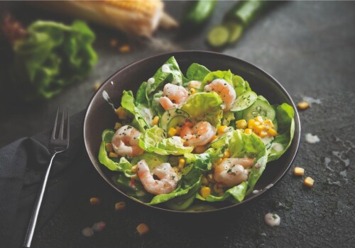 S_Shrimp & Buterhead Lettuce Salad